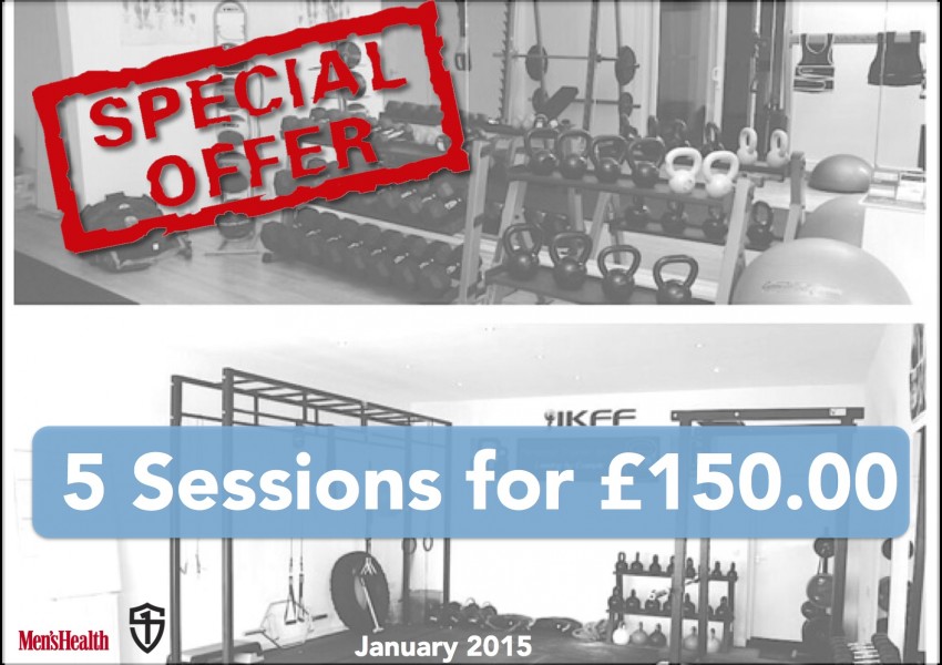 January Offer! 5 sessions for £150.00